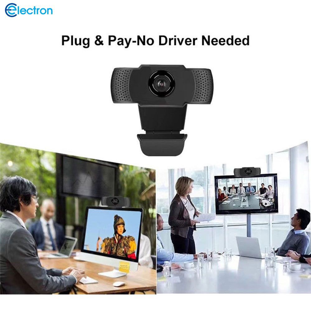 Webcam Máy Tính 480p / 720p / 1080p Hd Usb Tích Hợp Micro
