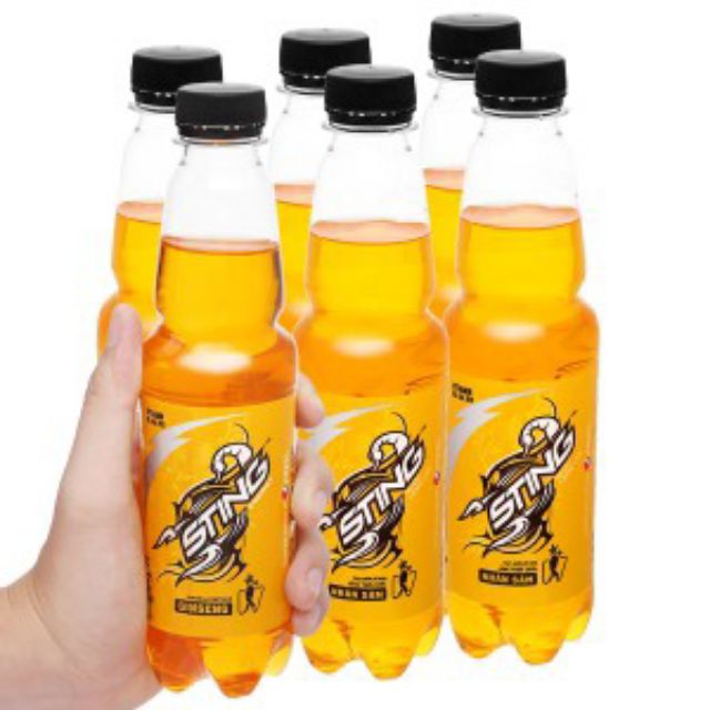 Lốc 6 chai sting vàng