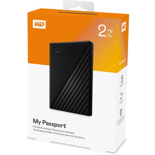 Ổ CỨNG DI ĐỘNG W.D MY PASSPORT 2TB (NEW 2019)