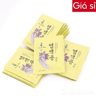 Dầu Gội Thảo Dược Đen Tóc Beauty Star Hàn Quốc (Hộp 10 Gói x 30ml)