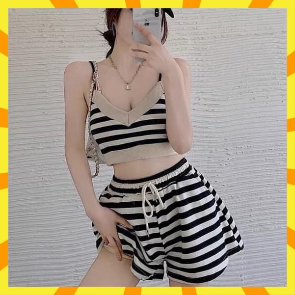 Set đồ bơi kẻ sọc ngang xinh xắn - S60 MVP