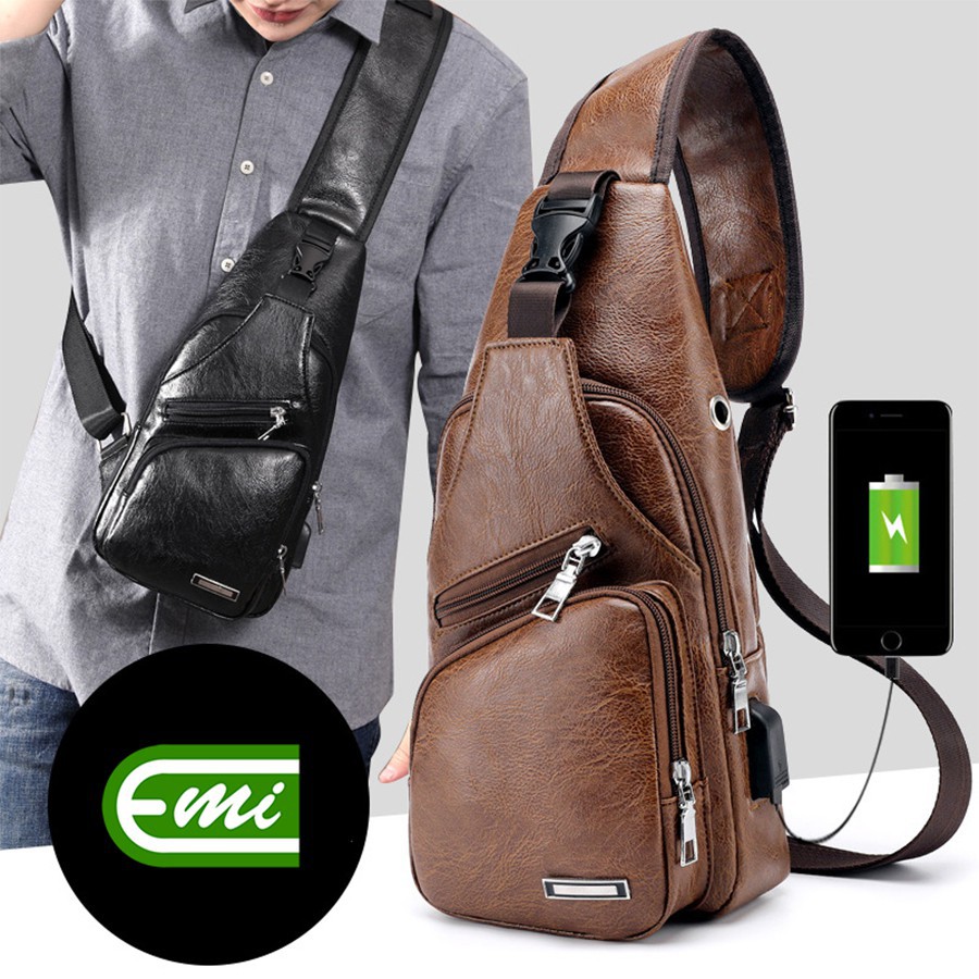 Túi Đeo Chéo Nam 🎁FREESHIP🎁 Giảm 10k nhập [VIDA9] 🎁 Túi đeo chéo hàn quốc trẻ trung năng động | BigBuy360 - bigbuy360.vn