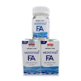 Viên muối tinh sinh lý tự pha medstand fa hộp 20 viên