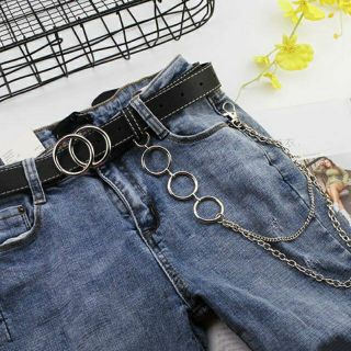 Betl chain thắt lưng dây xích unisex basic
