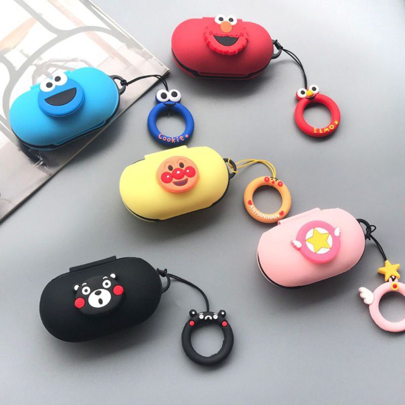 Colorfulpattern silicone protective cover full cover three stars Galaxy buds