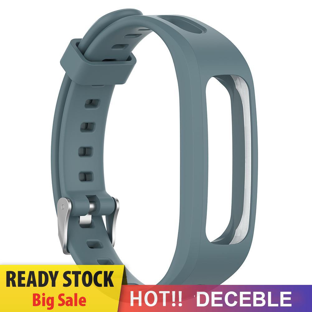 Deceble Silicone Watch Band for Huawei Honor Band 4 Running Version/Huawei Band 3e