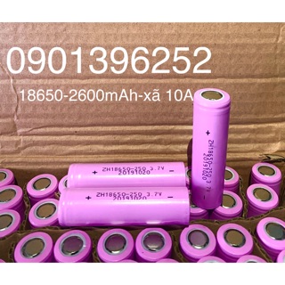 Pin 18650 - 2600mah - xã 10a