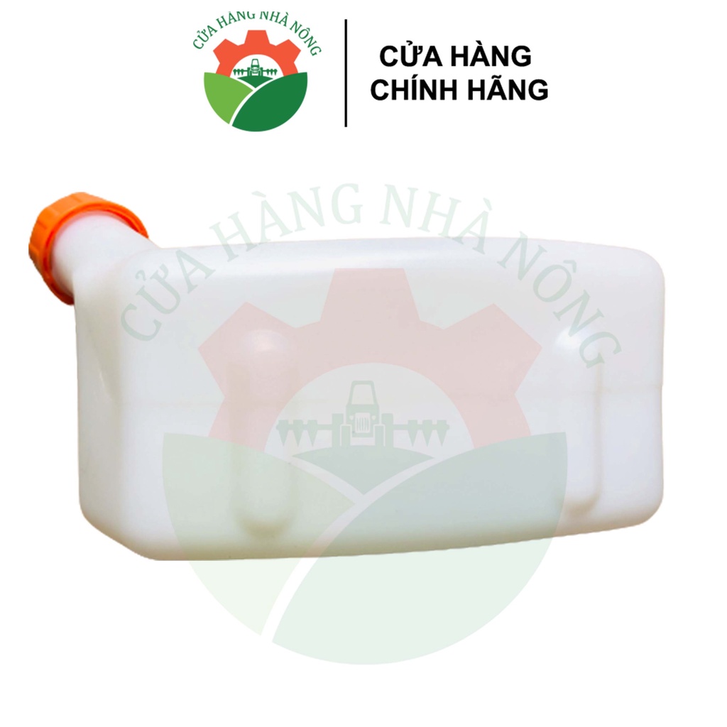 Bình xăng nhựa máy cắt cỏ 260 / 330 / 430 cổ dài loại 2 ốc