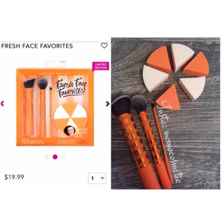 Bộ cọ REAL TECHNIQUES - Travel Fantasy Mini Brush