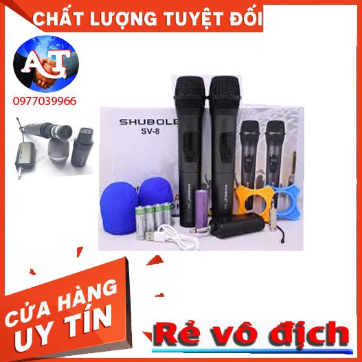 [trợ giá] Micro Karaoke Không Dây sv8