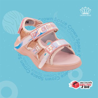 Dép Quai Hậu Bé Gái Đi Học Chính Hãng CRUK Cao Cấp CRUK545 Size 28-36 cho bé 5-14 Tuổi