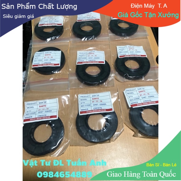 Phớt máy giặt cửa ngang Sanyo 37-77-10