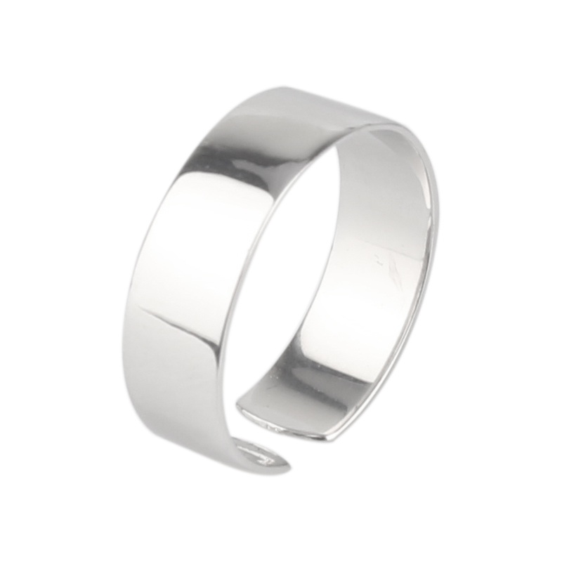 Nhẫn Bóng Đơn Giản 1910026Nhẫn Hở Có Thể Điều Chỉnh Thời Trang