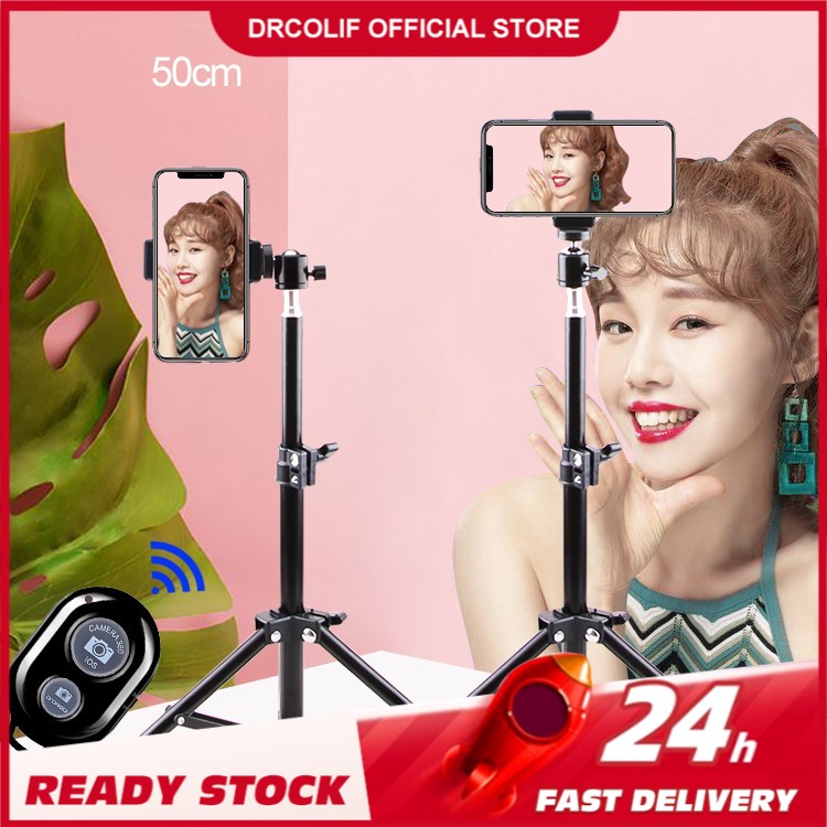 Chân Đế Giữ Điện Thoại 50cm / 160cm Hỗ Trợ Chụp Ảnh Selfie