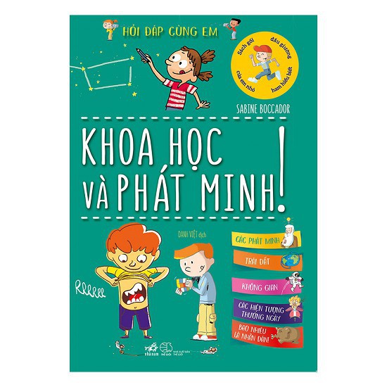 Sách - Combo 2 cuốn Hỏi Đáp Cùng Em - Từ Khi Nào, Khoa Học Và Phát Minh (Tặng Bookmark) Gigabook