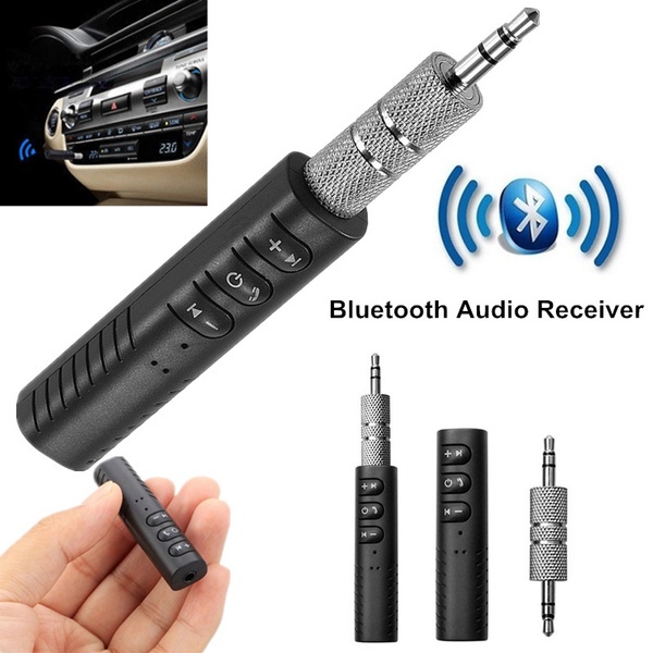 Bộ thu phát bluetooth 5.0 usb không dây 2 trong 1 3.5mm cho xe hơi