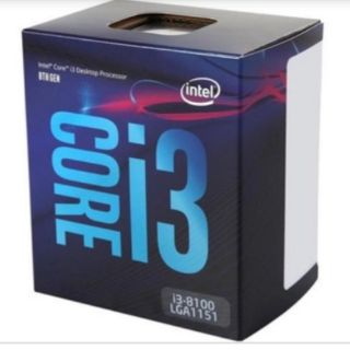 Chip core I3 8100