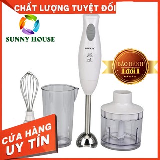 Máy xay đa năng Sokany HB230A nhiều chức năng, xay cực khỏe, Máy xay cầm tay cao cấp 2020-Sunny House