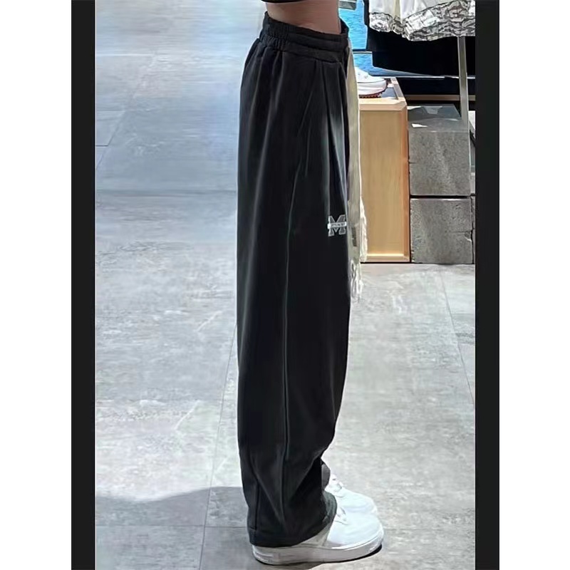 Quần ống rộng Lưng Cao Phong Cách Hàn Quốc Cổ Điển Thời Trang Cho Nữ