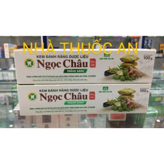 Kem đánh răng Ngọc Châu trắng sáng