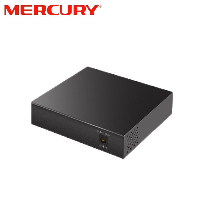 Switch 5 Full Gigabit POE 65W Mercury SG105PL vỏ thép