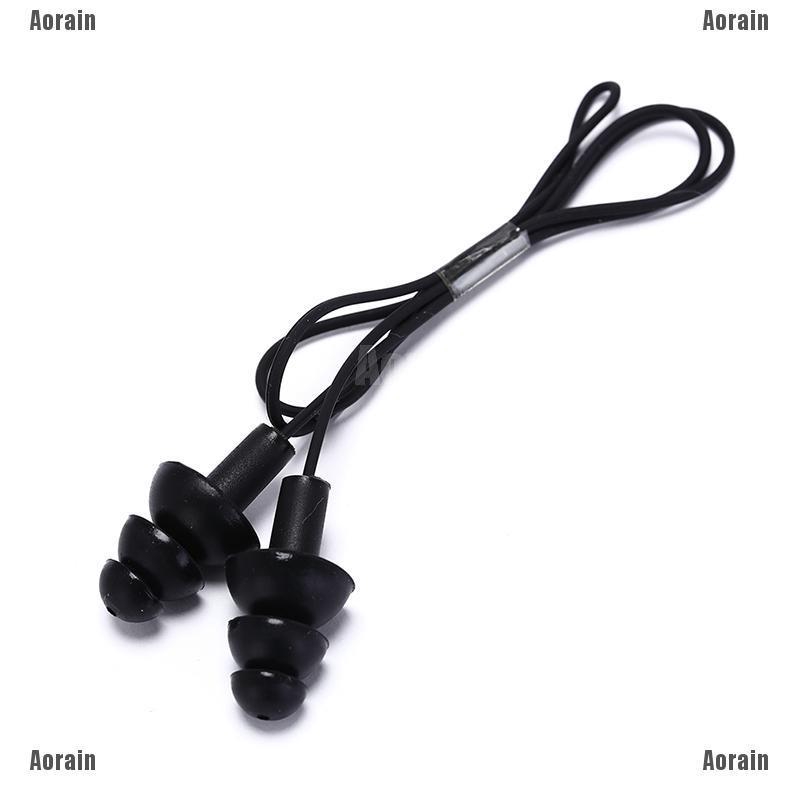 Nút Bịt Tai Bằng Silicone Chống Tiếng Ồn Kèm Dây Đeo An Toàn