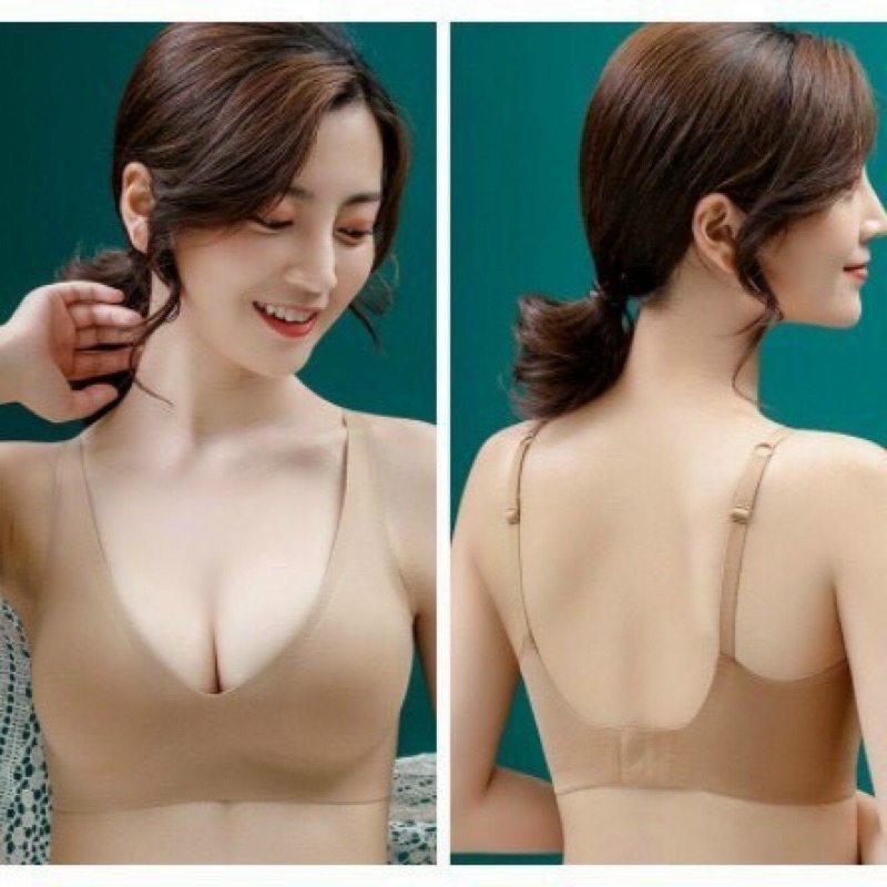 Áo ngực bra su đa năng, không gọng đệm mỏng siêu hot 2021