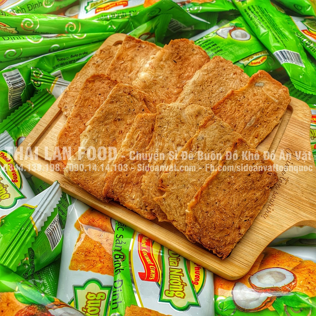 Bánh Dừa Nướng Lon 300Gr