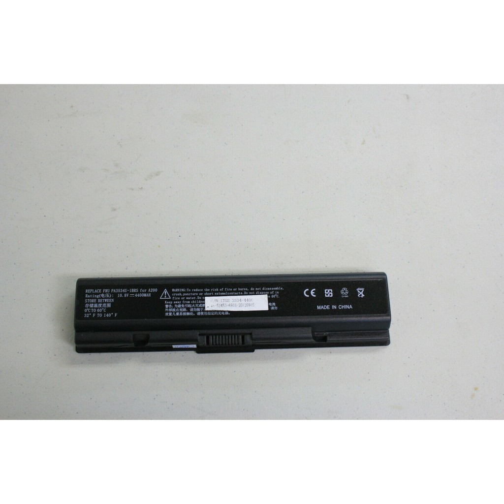 Pin laptop Toshiba Satellite A200 M200 L200 L505 L550 M205 PA3534U A205 A210 A215 A300 A305 A355D L200 L305 M200 L300D