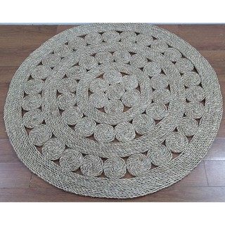 Thảm cói tròn chup ảnh D90cm