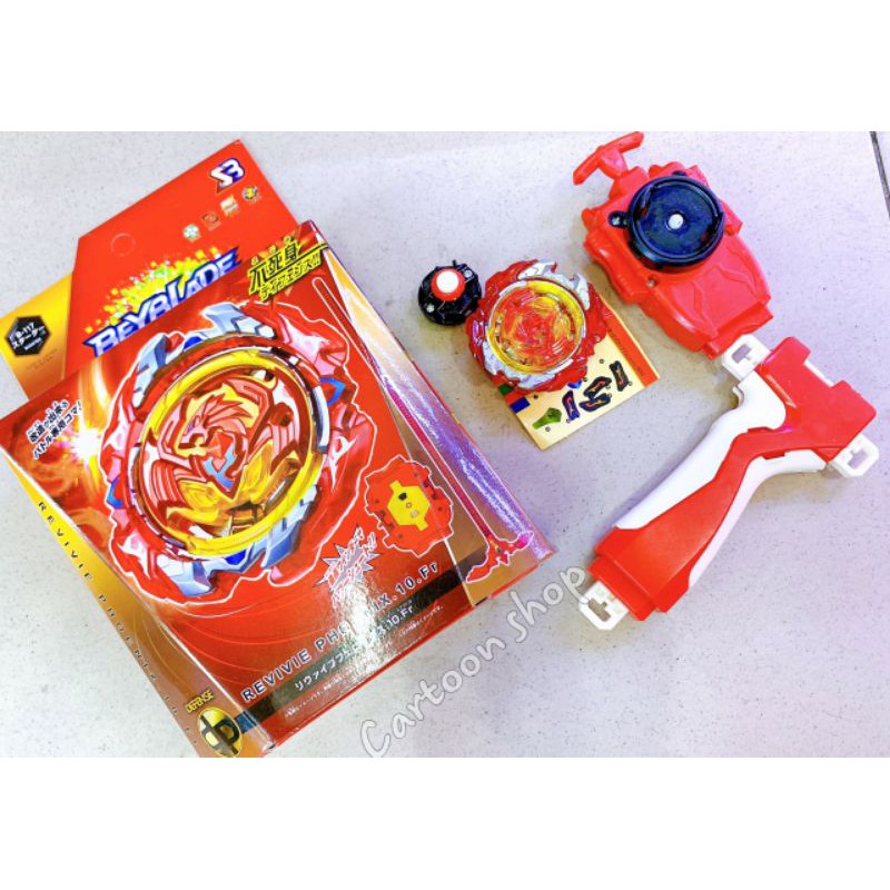 Con quay beyblade 3 mẫu nâng cấp mạnh nhất REVIVIE PHOENIX - CHO ZA CHILLES - CHO Z VALKYRIE