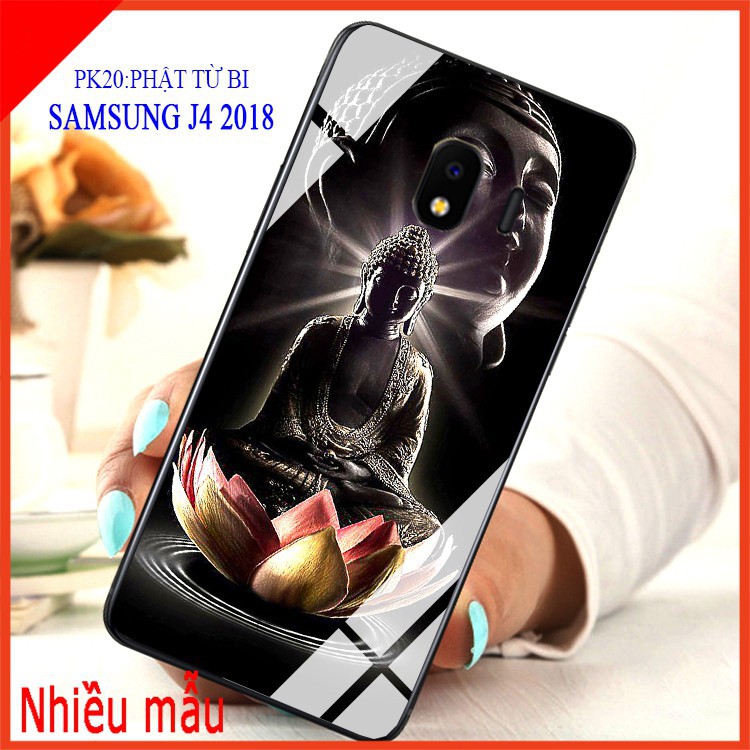 Ốp lưng kính 3D SAMSUNG J4 2018 sang trọng, ảnh thật shop có cung cấp video ạ