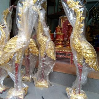 Hạc thờ gỗ mít