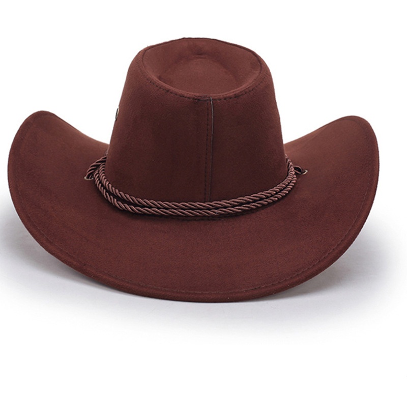 Mũ Cao Bồi Giả Da Phong Cách Cao Bồi Phương Tây