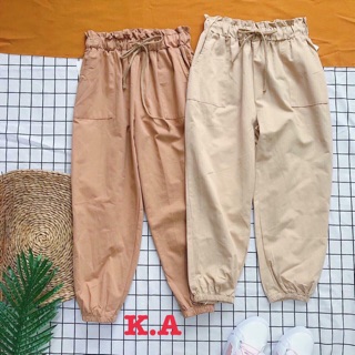 Quần kaki chun gấu