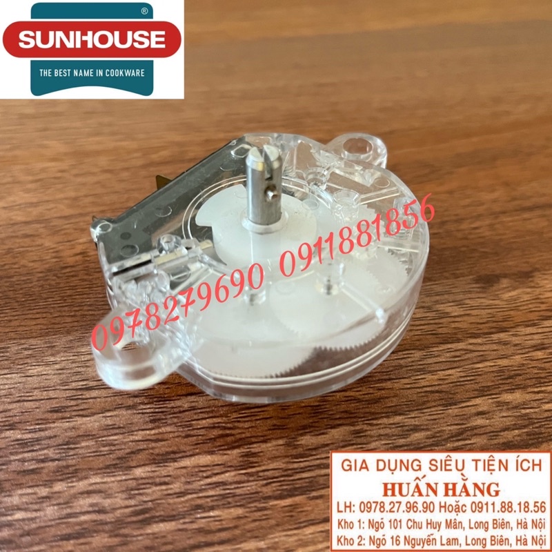 (CHÍNH HÃNG SUNHOUSE) Đồng hồ đếm thời gian máy sấy quần áo Sunhouse SHD2700 SHD2701 SHD2702 và Núm vặn tròn cho tủ sấy