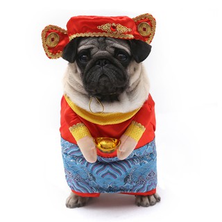 Áo Thần Tài cho thú cưng