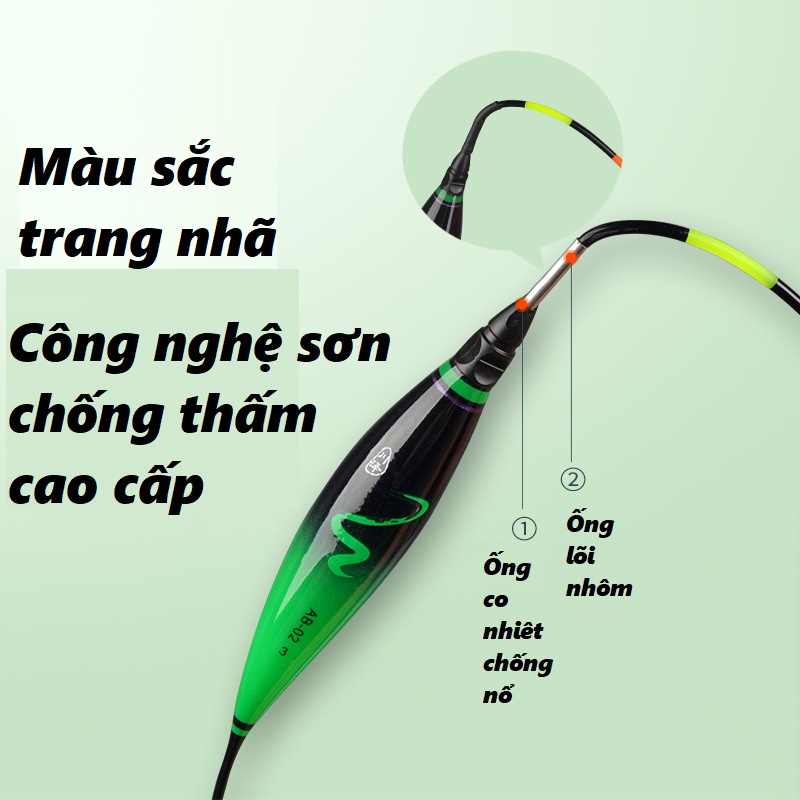 Phao Câu Đài Ngày Đêm Hắc Liên Hoa [ Tặng pin ] Săn Hàng Cao Cấp truyền tín hiệu nhanh nhạy SPC-27