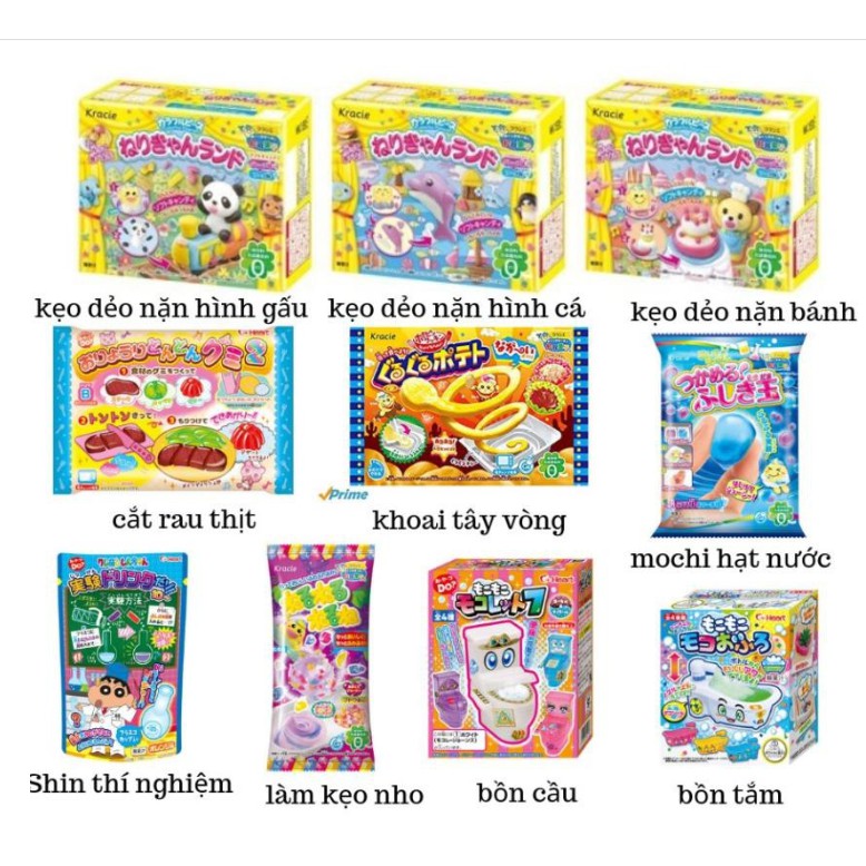 [HÀNG NHẬT] Popin Cookin Đồ chơi nấu ăn Nhật Bản ( ĐỒ ĂN ĐƯỢC)