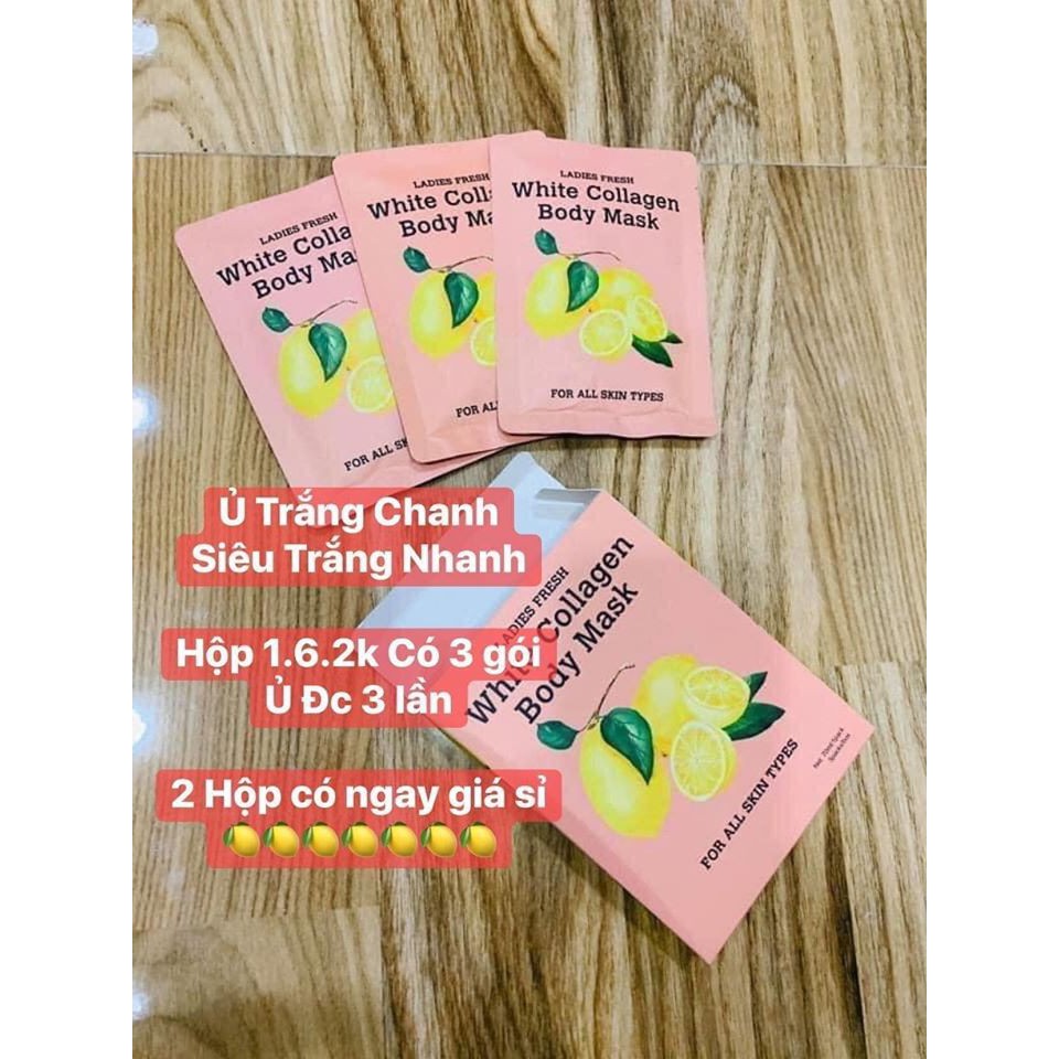 Sỉ 5 hộp chanh (1 hộp 3 gói) cho sỉ