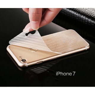 MIẾNG DÁN CARBON MẶT LƯNG IPHONE - TẤT CẢ MODEL