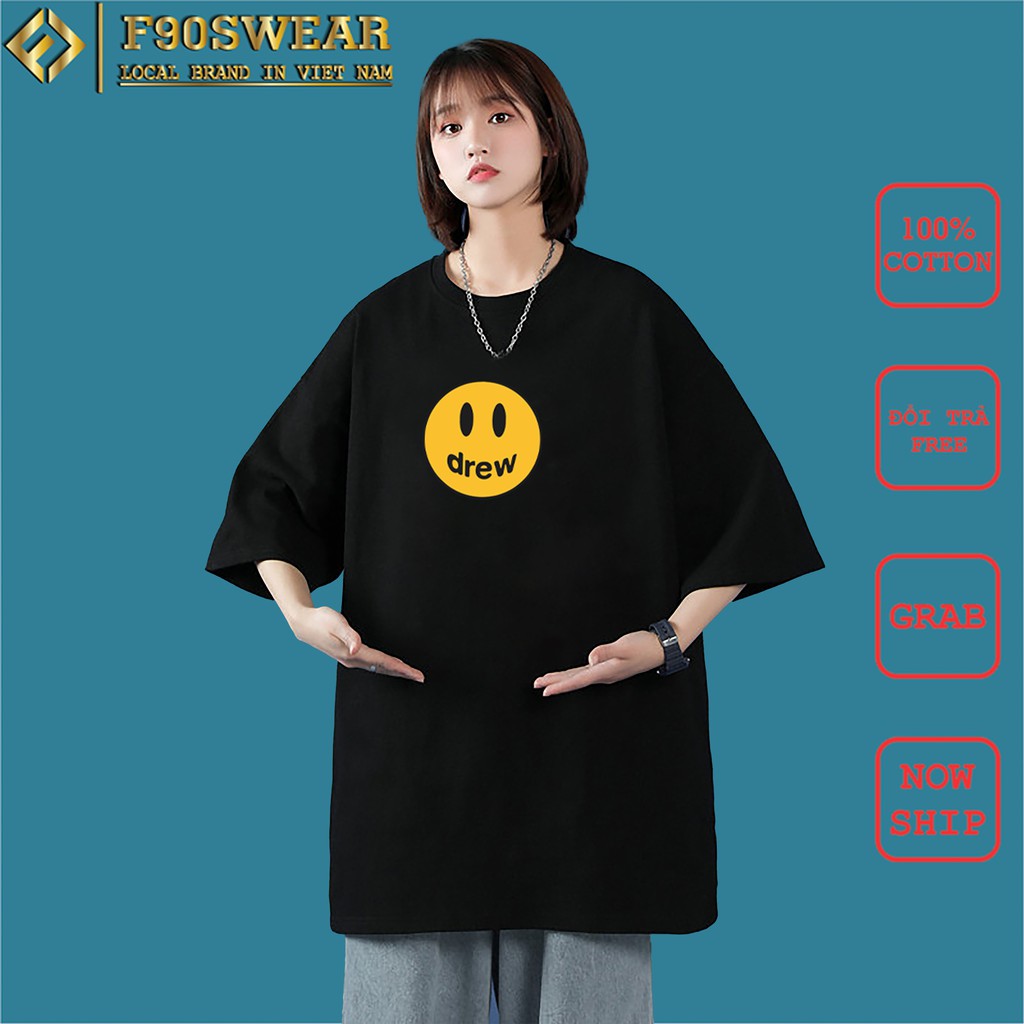Áo thun tay lỡ Unisex, áo phông nam nữ tay lỡ form rộng Vải Cotton Thấm Hút Mồ Hôi in hình đẹp | BigBuy360 - bigbuy360.vn