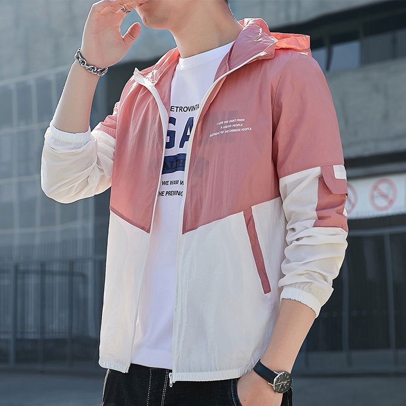 Áo Khoác Chống Nắng Tay Dài Siêu Mỏng Thoáng Khí Thời Trang Mùa Hè Cho Nam