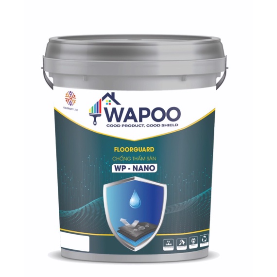 Sơn Chống Thấm Sàn Wapoo Nano 17kg