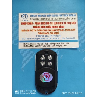 # Tay điều khiển cửa cuốn YH mã gạt 433 mhz Wintec đèn đỏ