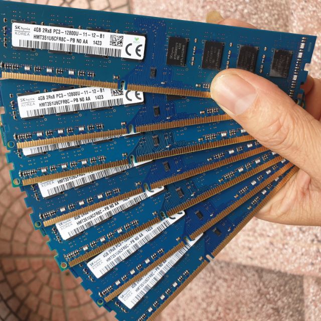 Ram 4G - 8G DDR3 tháo máy Đồng Bộ như mới không kén Main