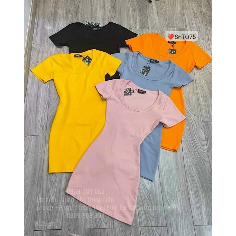 ĐẦM BODY TRƠN KÈM HÌNH CHỤP THẬT