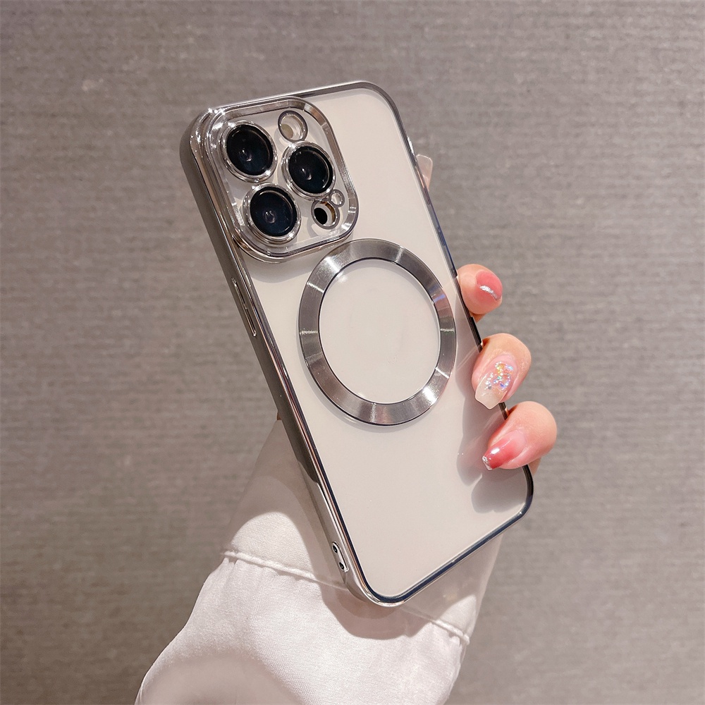 Ốp Điện Thoại Cứng Trong Suốt Có Vòng Nhẫn Kim Loại Bảo Vệ camera Cho iphone 13 pro max 12 pro max 11 pro max 12mini 13mini 13pro 12pro