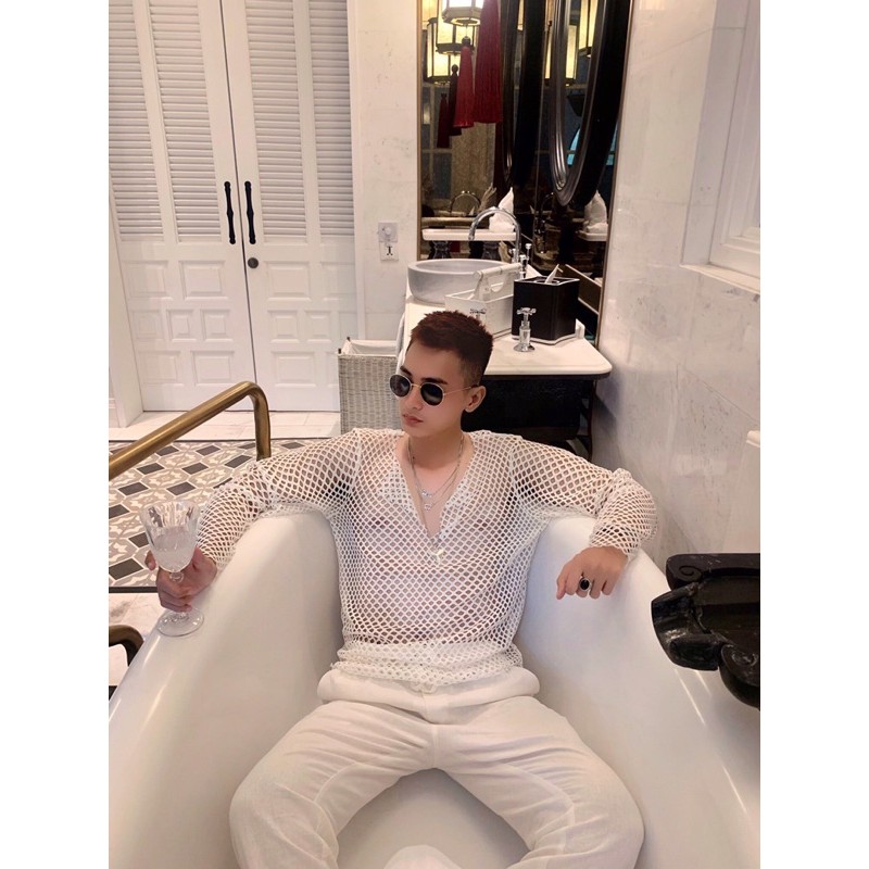 Áo thun lưới nam đi biển | BigBuy360 - bigbuy360.vn