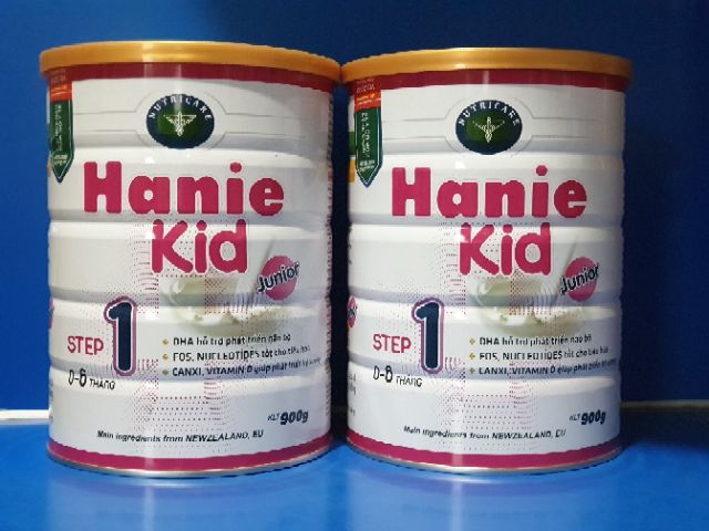[Cam kết chính hãng] Sữa Hanie Kid 1 (900g) Date mới